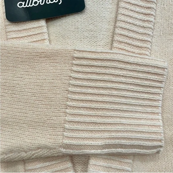 NWT Allbirds Pink Aspen Cardi Merino Wool Oversized Cardigan - Picture 7 of 10